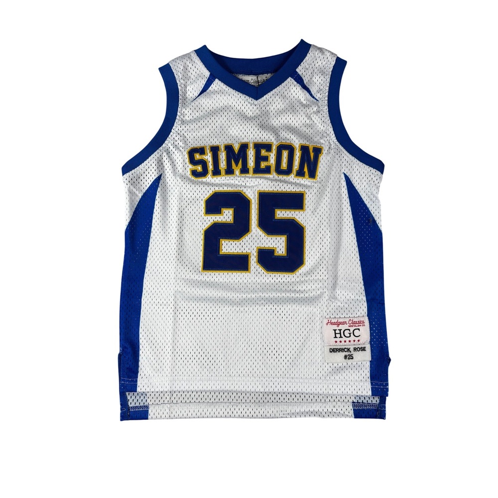 Headgear Classics Derrick Rose Simeon High School Jersey Youth Small